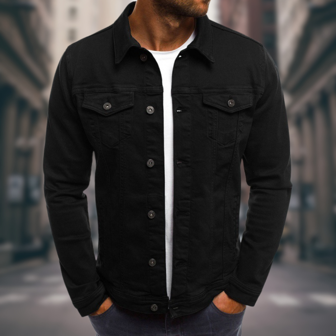 GIACOMO | VESTE EN JEAN SARTORIALE