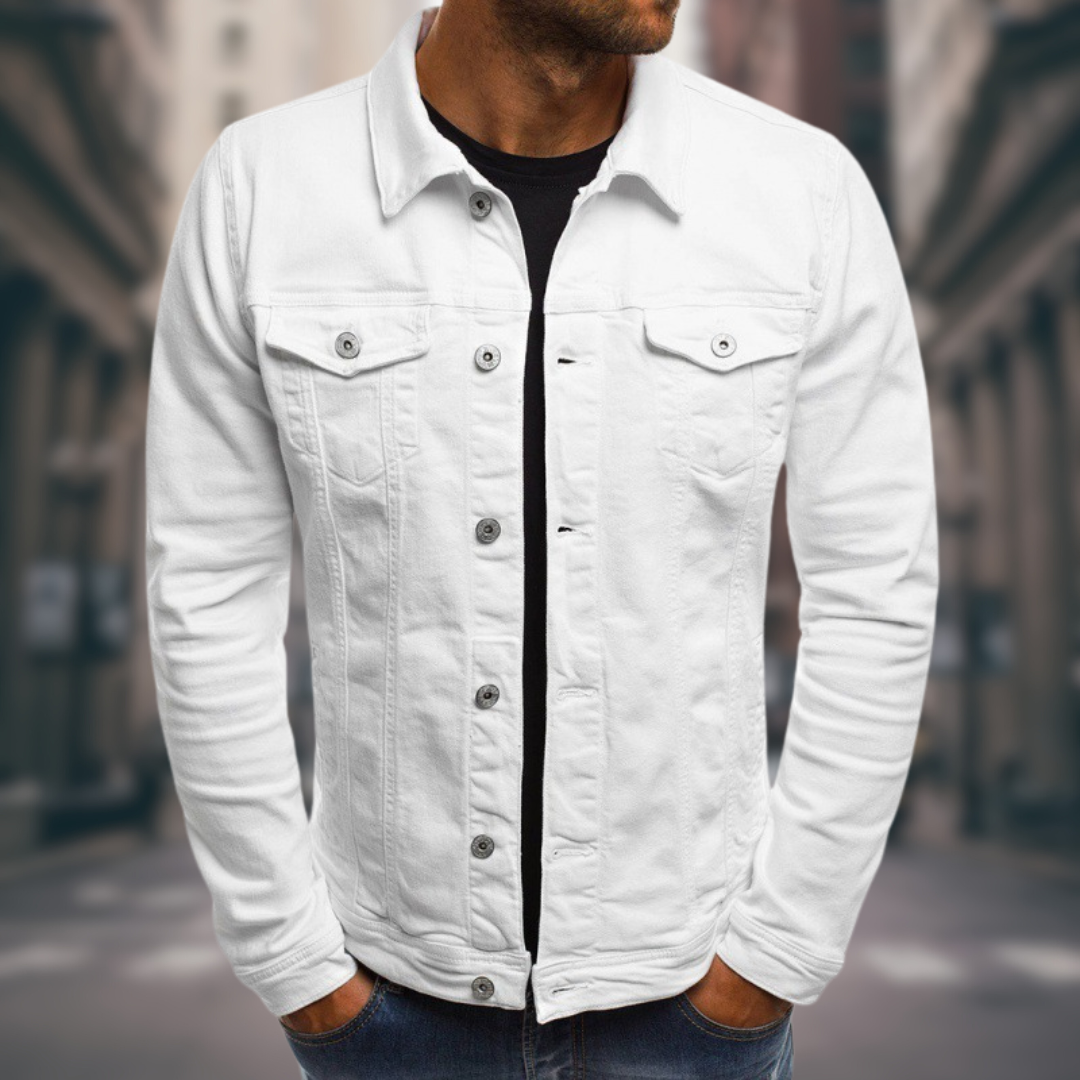GIACOMO | VESTE EN JEAN SARTORIALE