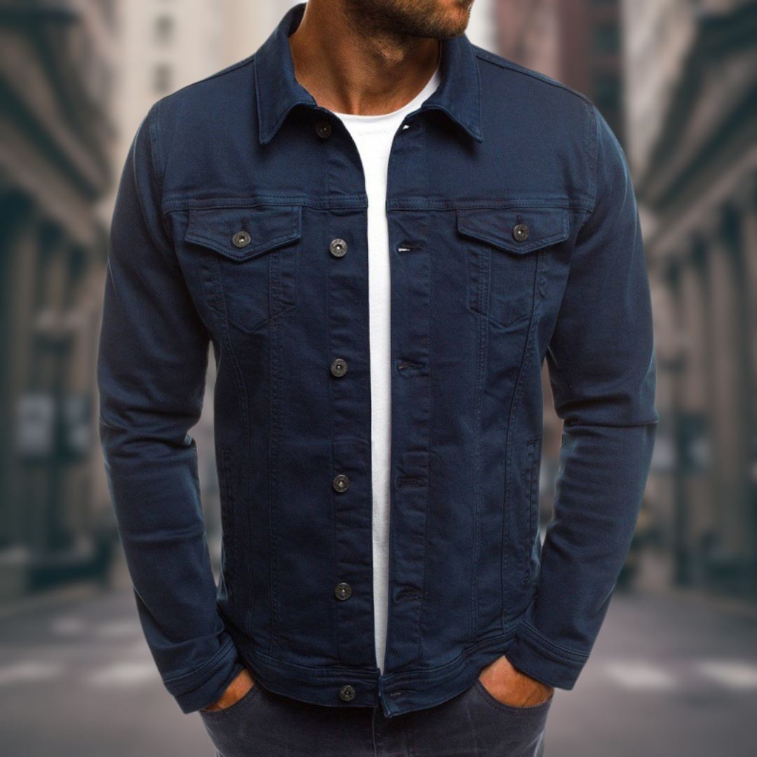 GIACOMO | VESTE EN JEAN SARTORIALE