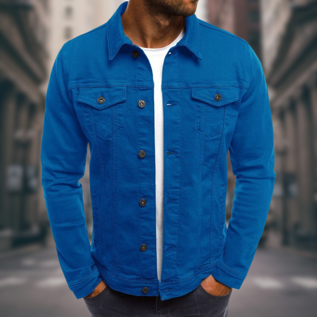GIACOMO | VESTE EN JEAN SARTORIALE