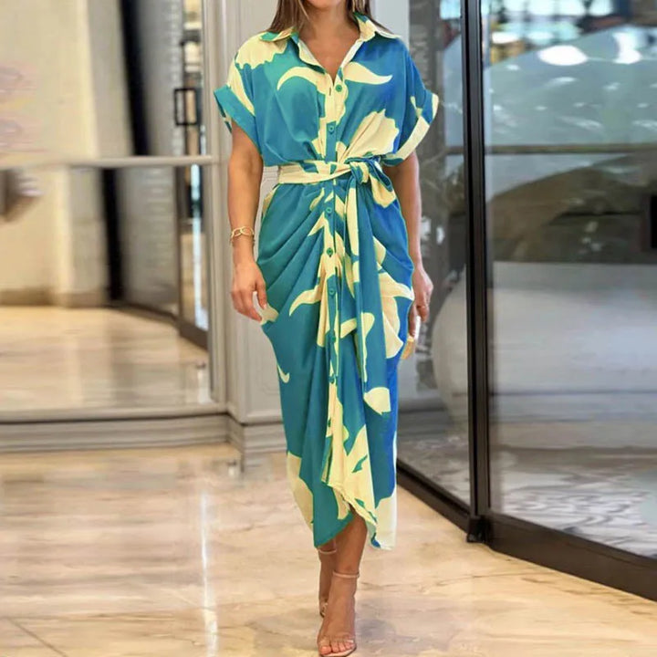 Amalia | Robe Maxi Enveloppe de Luxe (Presque épuisé)