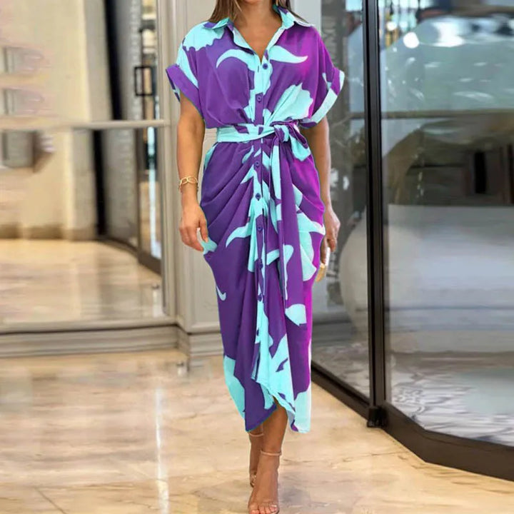 Amalia | Robe Maxi Enveloppe de Luxe (Presque épuisé)
