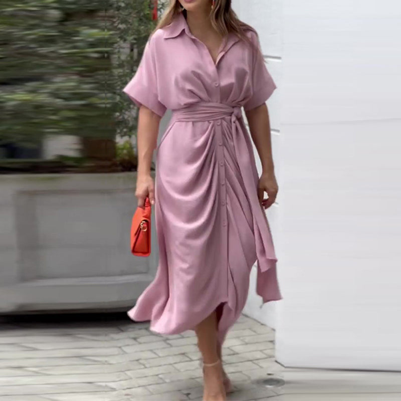 Amalia | Robe Maxi Enveloppe de Luxe (Presque épuisé)