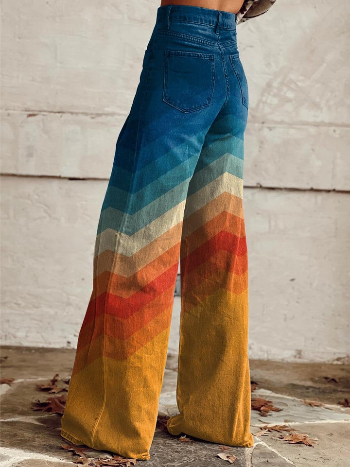 Spectrum | Pantalons Évasés Vintage