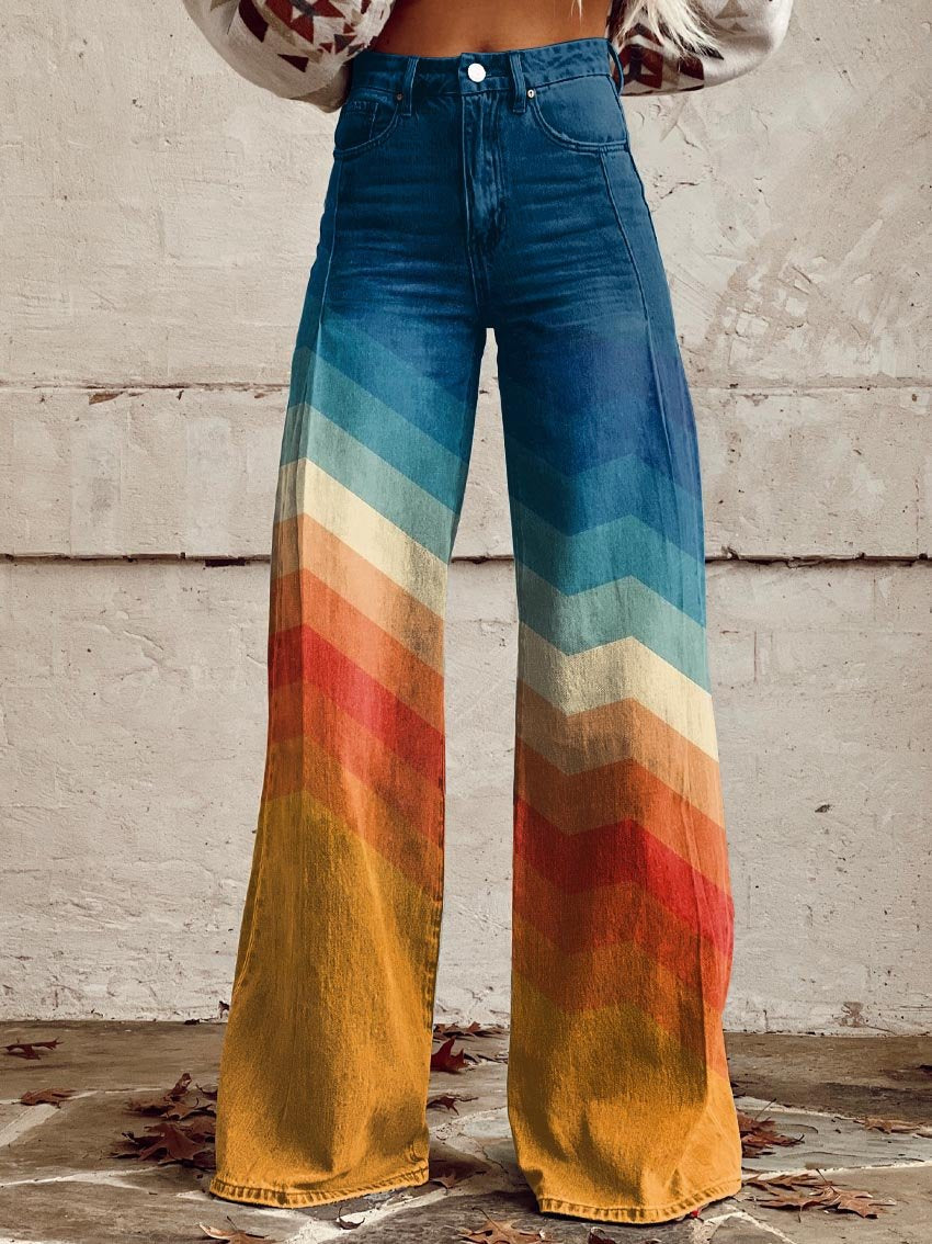 Spectrum | Pantalons Évasés Vintage