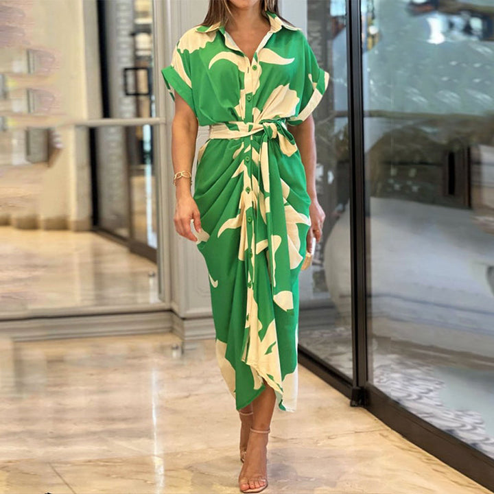 Amalia | Robe Maxi Enveloppe de Luxe (Presque épuisé)